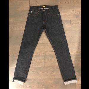 Brave Star Selvage Slim Straight 16.5oz Cone Mills